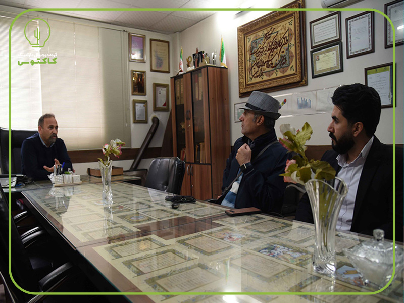 دیدار با دکتر حسین اختراعی رئیس انجمن تحقیق و توسعه